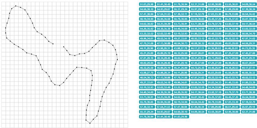 X/Y Route example